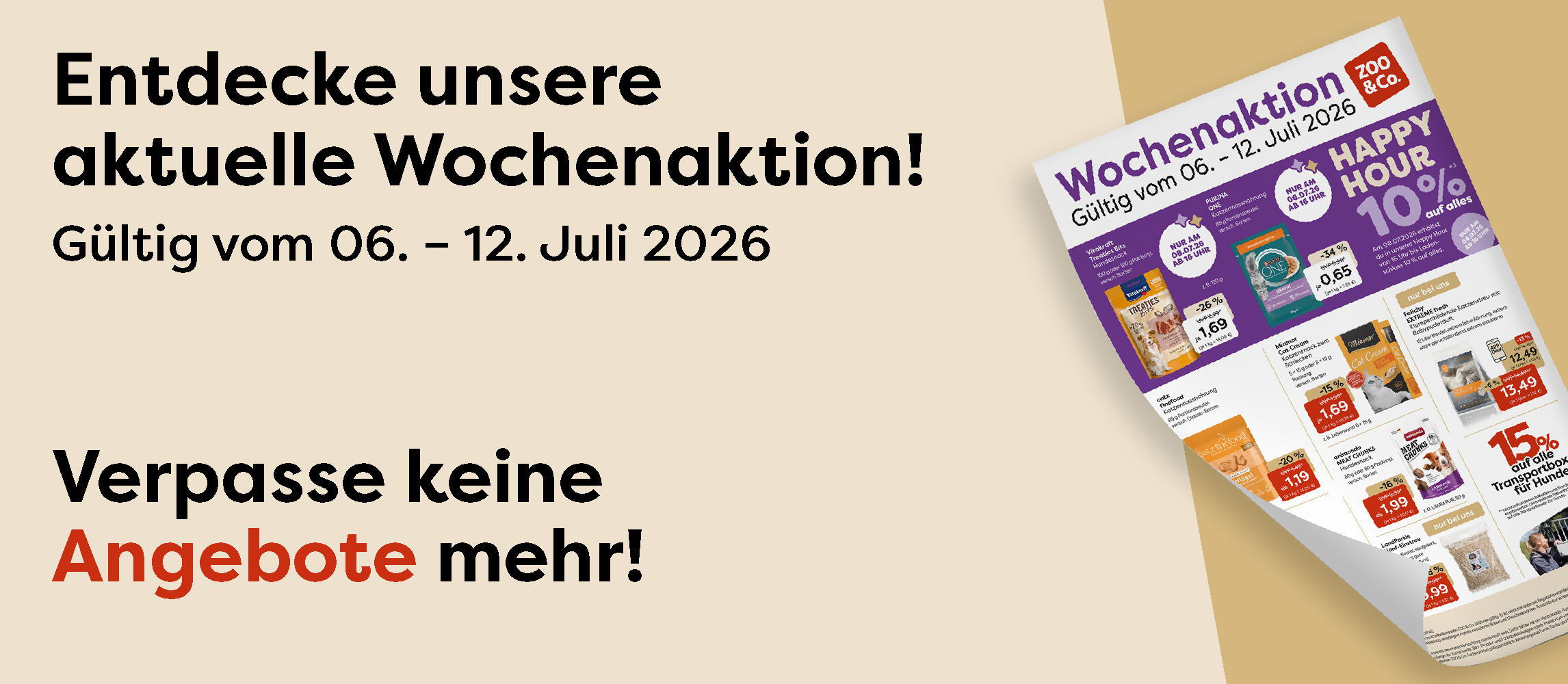Entdecke die aktuelle Wochenaktion!